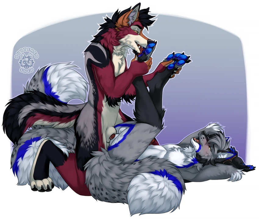 kuro and puck created by butteredshep
