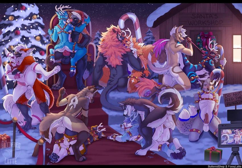 christmas created by butteredshep and foxxylatte