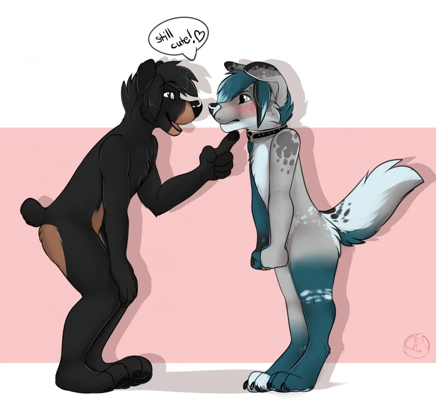 anixis and rileymutt created by carifoxleopard