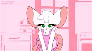2018 2_males anal anal_penetration animated anthro anthro/anthro anthro_penetrated anthro_penetrating anthro_penetrating_anthro apron apron_only backsack balls big_ears blush clothing cum cum_in_ass cum_inside cum_on_penis femboy feminine fur genital_fluids hair hi_res long_playtime male male/male male_penetrated male_penetrating male_penetrating_male mammal monotone_ears monotone_fur monotone_hair multiple_males murid orgasm penetration penile penile_penetration penis penis_in_ass rat rat_tail reggie_(whygena) rodent sex tail webm white_body white_ears white_fur white_hair whygena
