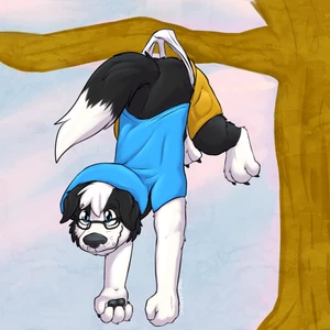 1_male 2019 anthro black_body black_ears black_fur black_nose black_pawpads black_tail blue_eyes blue_hoodie border_collie bottomwear briefs canid canis clothing dipstick_tail domestic_dog eyewear floppy_ears fur gaokun glasses hair hi_res male mammal markings masculine monotone_ears monotone_hair multicolored_body multicolored_fur multicolored_tail pawpads solo tail tail_markings tighty_whities two_tone_body two_tone_fur two_tone_tail underwear wedgie white_body white_bottomwear white_briefs white_clothing white_fur white_hair white_tail white_underwear
