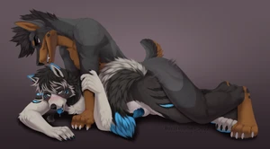 2022 2_males ahegao anal anal_penetration animal_genitalia animal_penis anthro anthro/anthro anthro_penetrated anthro_penetrating anthro_penetrating_anthro black_body black_ears black_fur black_hair black_nose black_tail blue_ears blue_eyes blue_penis blue_tail blue_tongue brown_body brown_fur brown_inner_ear brown_tail butteredshep canid canine_genitalia canine_penis canis dipstick_ears dobermann domestic_dog duo dust_(dustwolf13) fur genitals hair hi_res lipsticking male male/male male_penetrated male_penetrating male_penetrating_male mammal masculine monotone_ears multicolored_ears multicolored_hair multicolored_tail multiple_males penetration penile penile_penetration penis penis_in_ass penis_tip purple_eyes reno_(tempowolfy) sex sheath tail tongue two_tone_ears two_tone_hair two_tone_tail white_hair white_sheath white_tail wolf