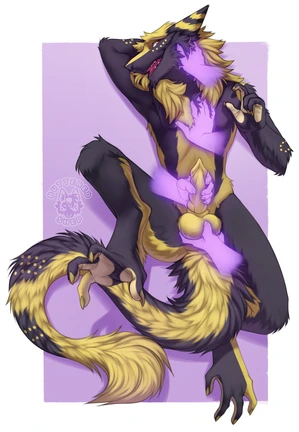 1_male 2023 animal_genitalia anthro balls black_body black_ears black_fur black_nose black_tail butteredshep disembodied_hand erection fur genitals ghost_hand hair handjob hi_res holding_balls male masculine monotone_hair multicolored_body multicolored_ears multicolored_fur multicolored_tail penile penis sergal sex sheath solo tail two_tone_body two_tone_ears two_tone_fur two_tone_tail yellow_balls yellow_body yellow_ears yellow_fur yellow_hair yellow_penis yellow_sheath yellow_tail