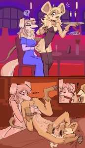 1_female 1_male 3_panel_comic absurd_res anal anthro ass_to_mouth balls bed biped blush blush_lines blush_stickers bodily_fluids borzoi breasts buckteeth bulge butt butt_grab canid canis chair choker choker_only claws clothing collar comic cum cum_on_belly cum_on_body cum_on_chest cum_on_face cum_on_own_face cum_on_self detailed_background digital_media_(artwork) domestic_dog dominant dominant_female dress drooling duo erection exclamation_point eyeliner feet female female_rimming_male femboy feminine finger_claws fur furniture furry_balls genital_fluids genitals grope hair half-closed_eyes hand_on_butt hi_res holding_object hunting_dog inside jewelry jewelry_only katya_(voil) kiss_on_lips kissing legwear long_hair looking_pleasured makeup male male/female mammal mascara mascara_tears moan murid narrowed_eyes navel necklace necklace_only nipples nude oral paws penis pink_body pink_fur pink_hair question_mark rat rimming rodent running_makeup running_mascara saliva sex sighthound squeak submissive submissive_male tail teeth thigh_highs thin_calves thin_legs thin_thighs virteil yellow_body yellow_fur yellow_hair